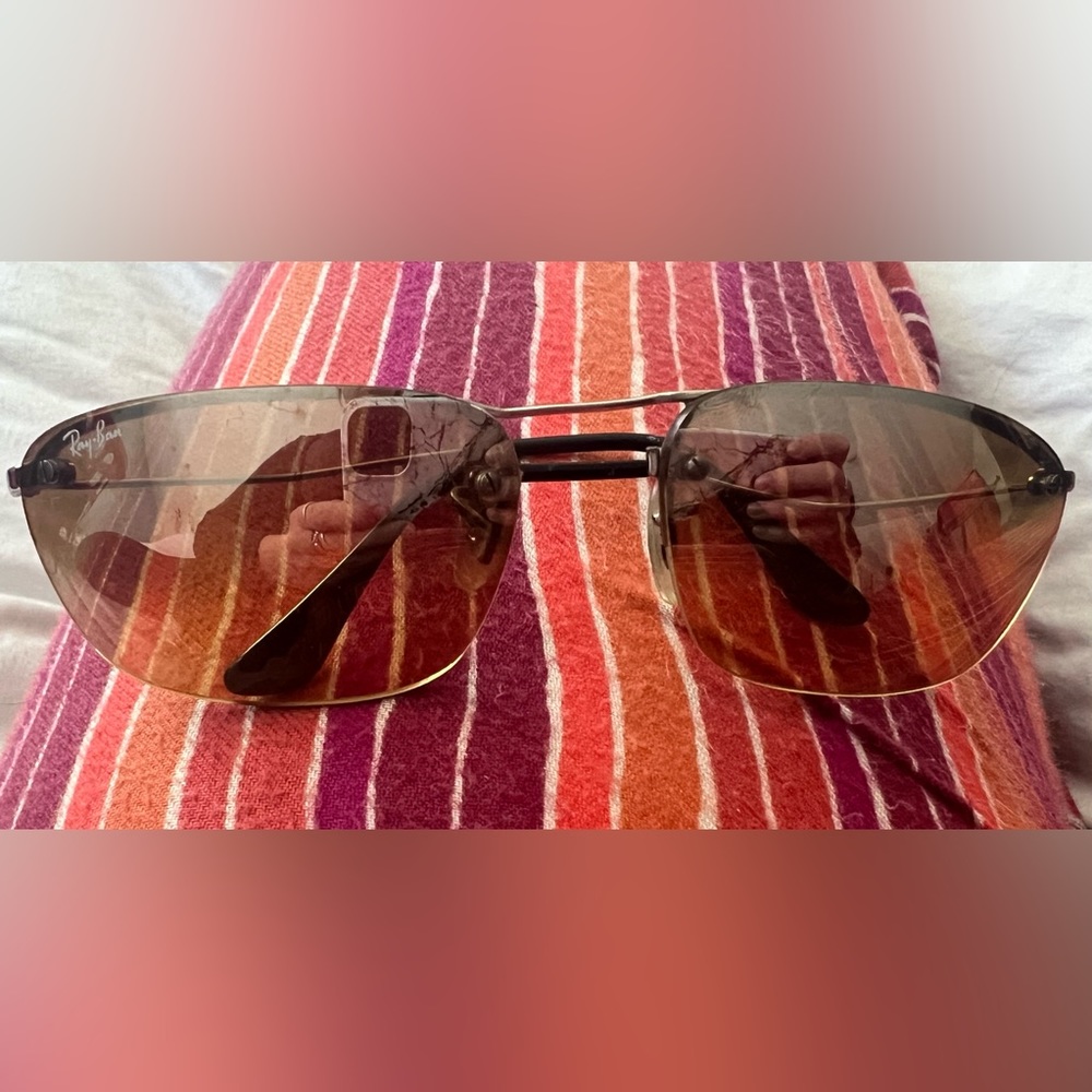 Raybands polarized sunglasses!
